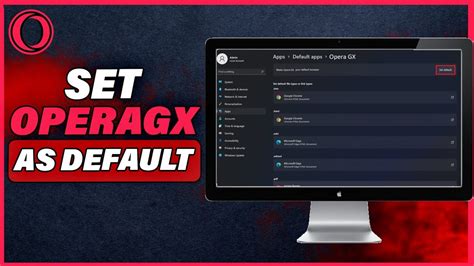 How to Set Opera GX as Default Browser: A Comprehensive Guide with Discussions